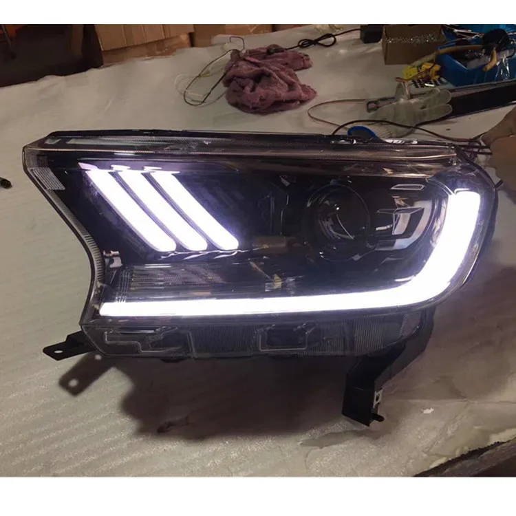 Пикап 4X4 ranger светодиодные фары для ford 2015 2017 HID яркие фары|headlights for|pickup truckheadlights for