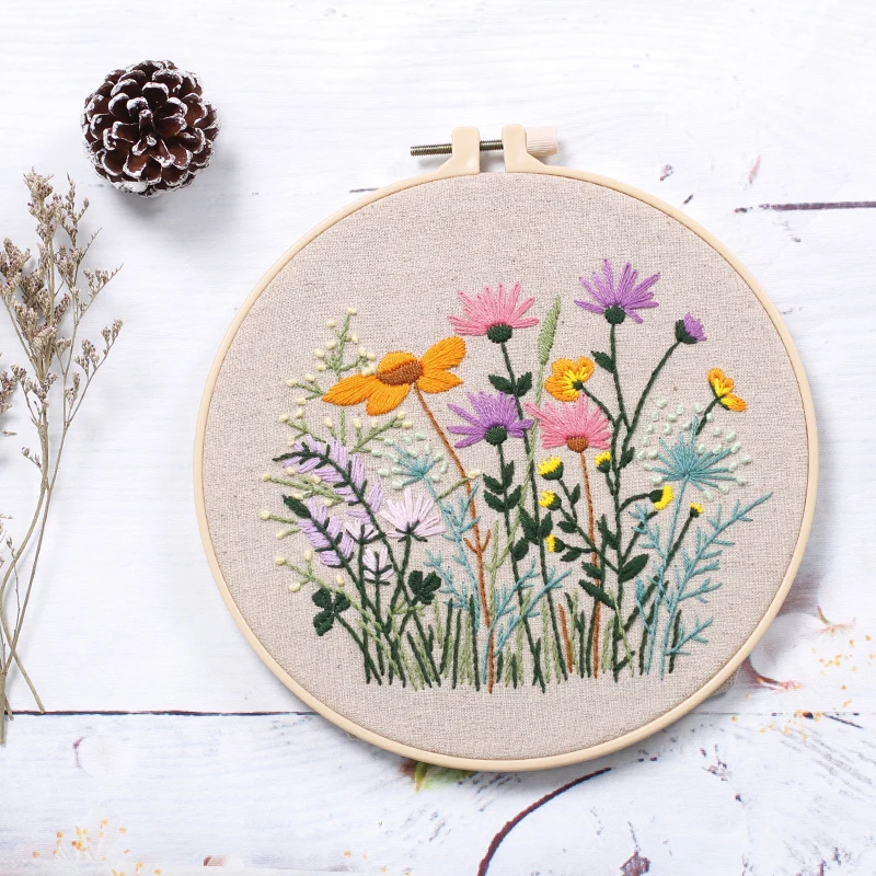 Ручная Вышивка Сделай Сам Набор для рукоделия вышивка комплект узор рукоделие