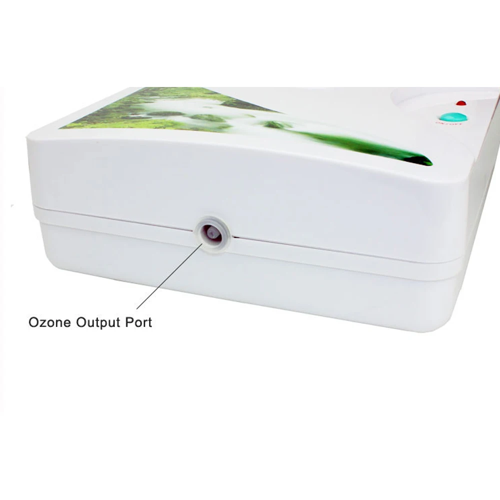 

600mg/h Ozone Generator Ozonator O3 Timer Air Purify For Oil Vegetable Meat Air Water S-terilization Home Gas Detector