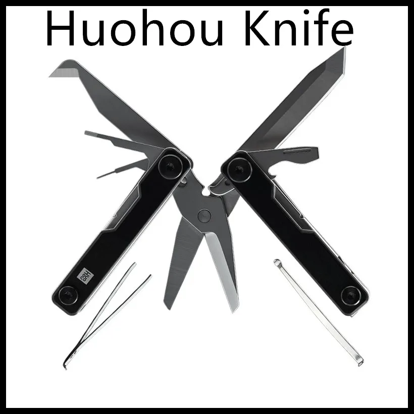 Youpin HUOHOU мини многофункциональный нож Отвертка открывалка для бутылок ушной