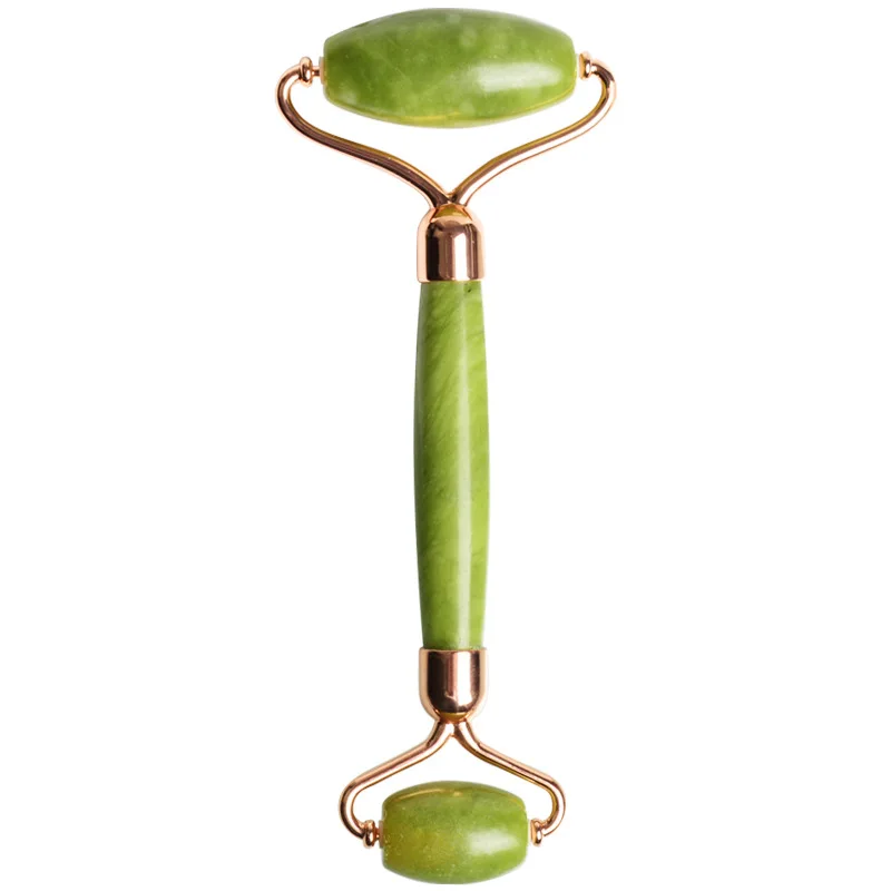 

Massager for face jade roller Silent face roller double-head jade roller beauty device face massager lifting