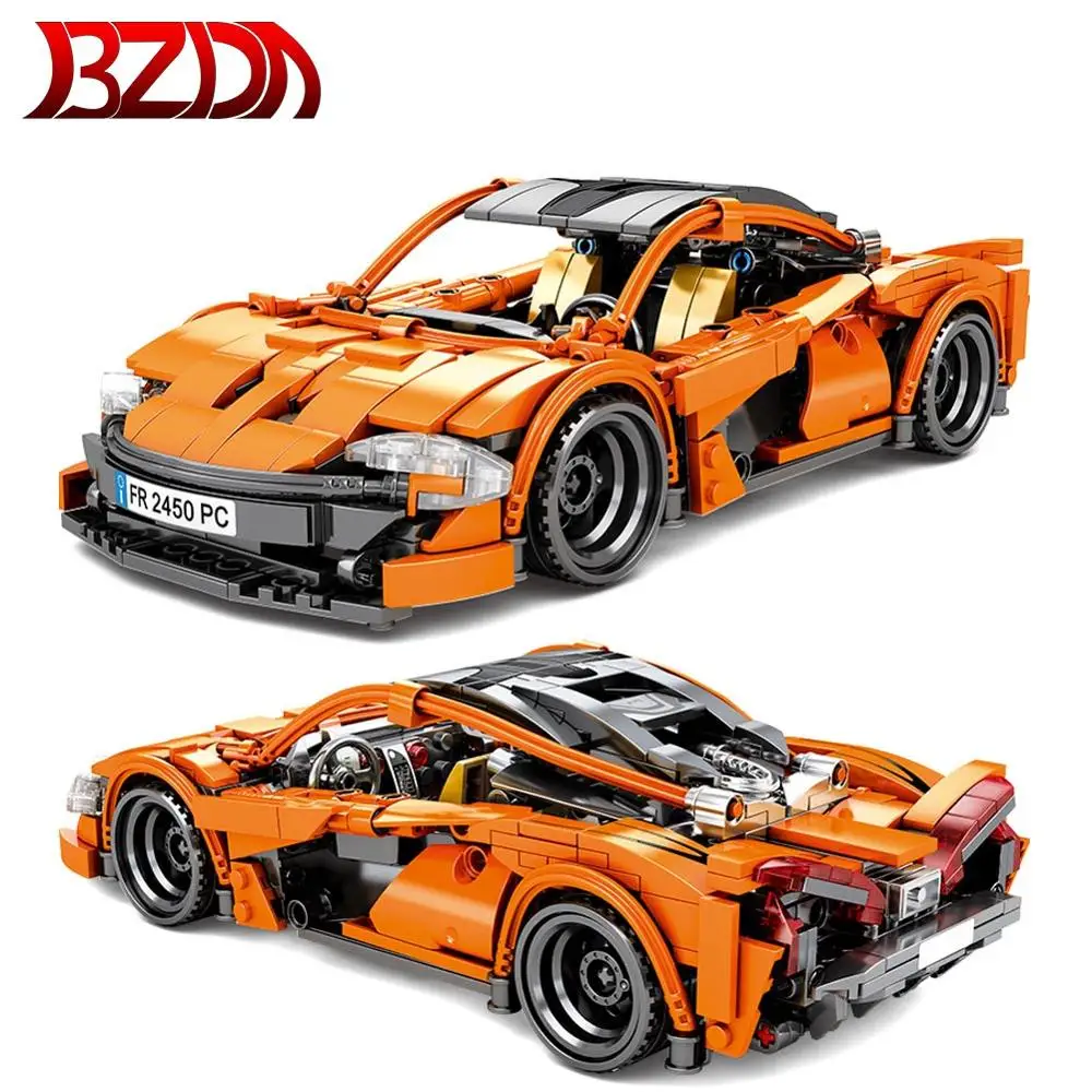 BZDA Technic строительные блоки скоростной Чемпион 708 шт функция отката | Отзывы и видеообзор