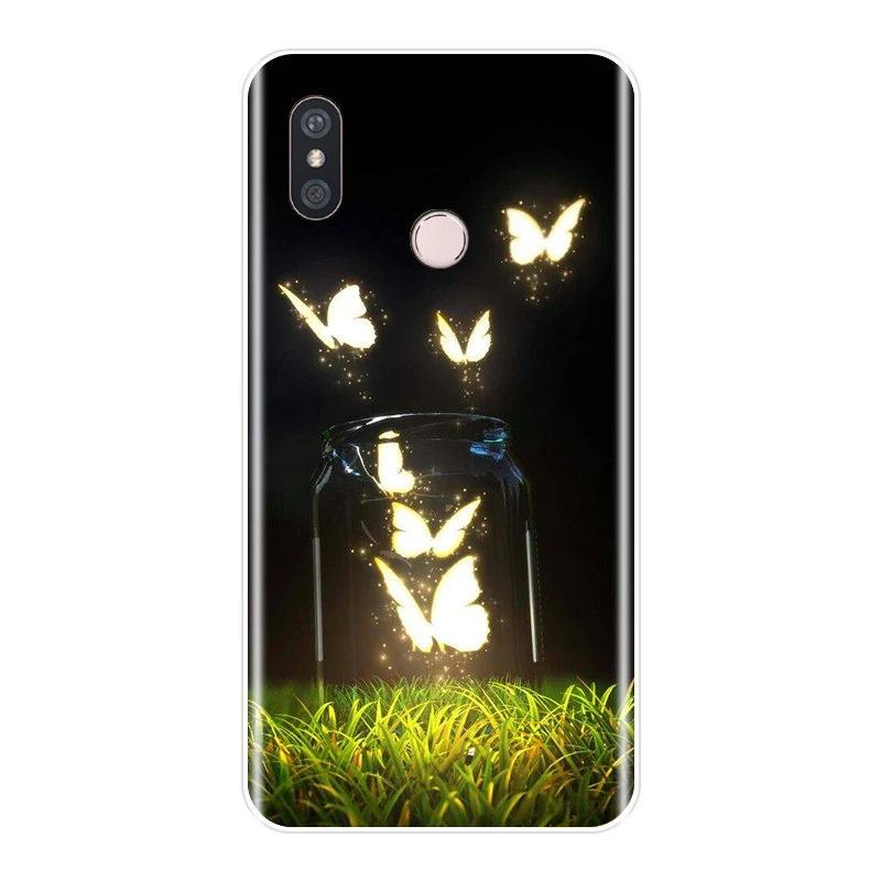Fashion Soft Silicon Case For Xiaomi Mi Max 1 2 2S 3 Pattern Painting Phone Cases Mix 2SE Back Cover | Мобильные телефоны и