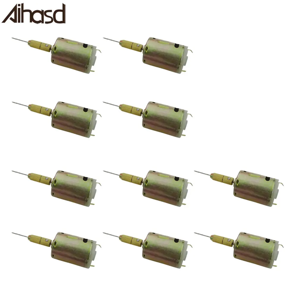 PCB Drill 12 V печатная плата Малый сверлильный двигатель 10 шт. | Электронные