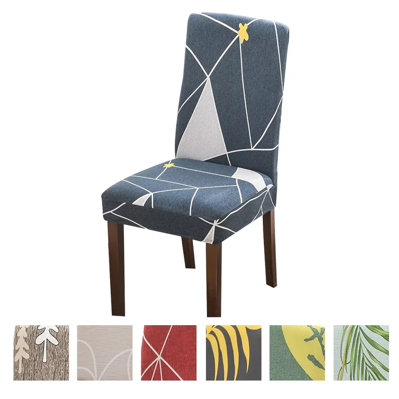 

1/2/4/6 Pcs Chair Covers Spandex Seat Cover for Chair Dining Room Chairs Modern Cover for Chairs Lving Room Gaming Chair 7Color