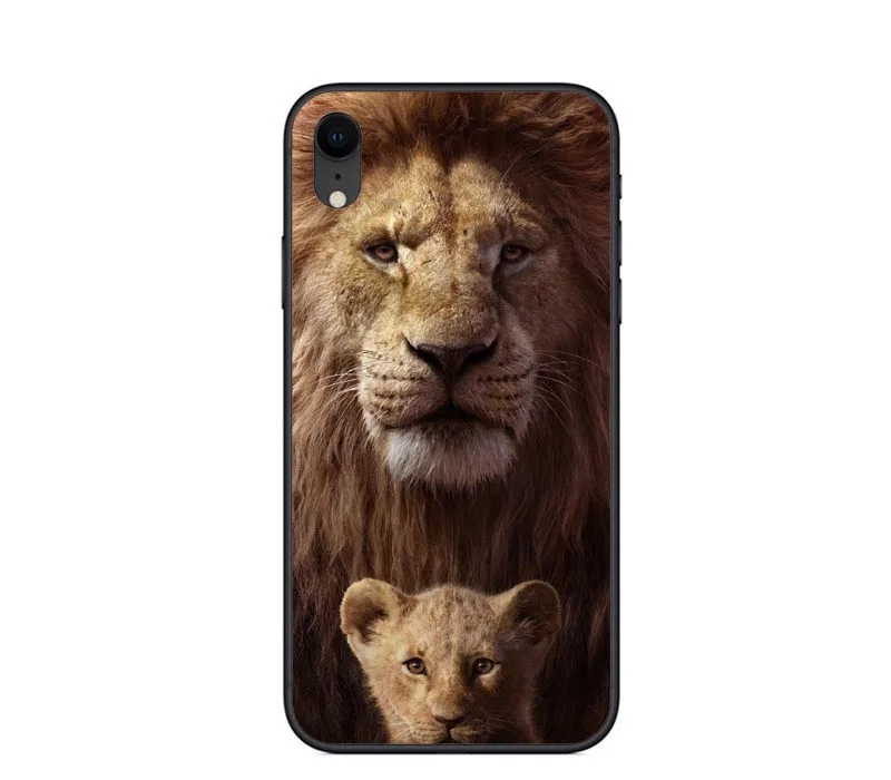 Мягкий силиконовый чехол для телефона Lion King Simba из ТПУ для Apple iPhone 8 7 6 6S Plus X XS MAX 5 5S SE XR чехол Coque Capa