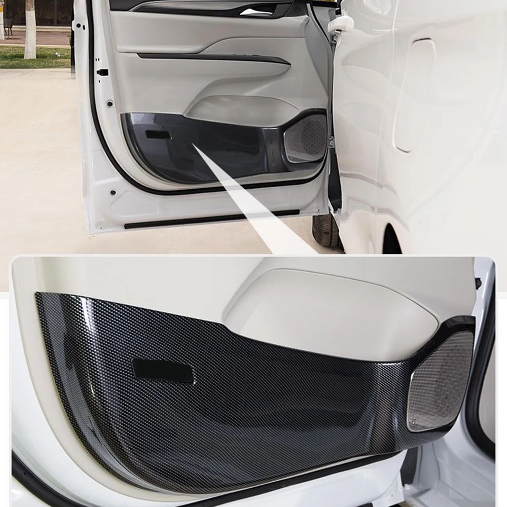 

For Buick GL8 door anti-kick pad interior modification full surround anti-kick plate scratch-resistant decorative accessories