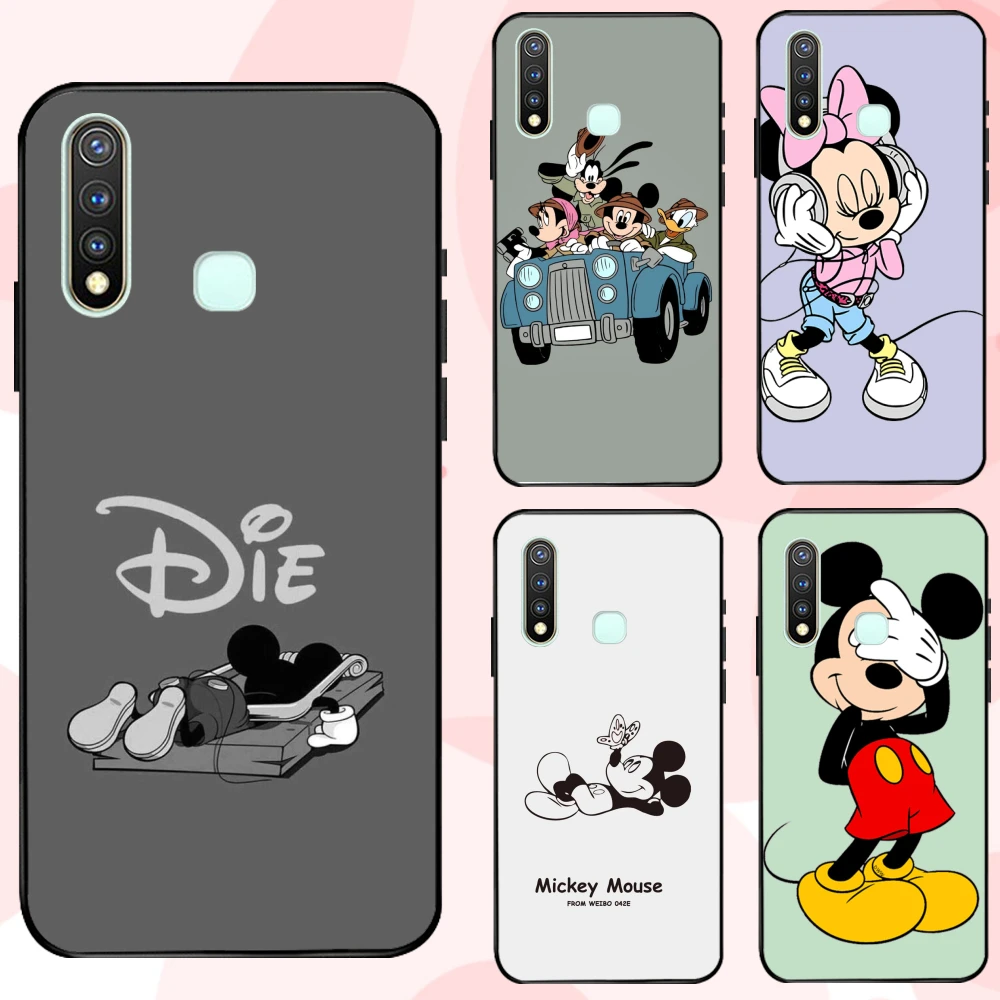 

Phone Case for VIVO Z5X Z1 PRO Y19 Y17 Y15 Y12 U3 Y5S Iqoo Protective Silicone Mobile Mickey cute mouse disney