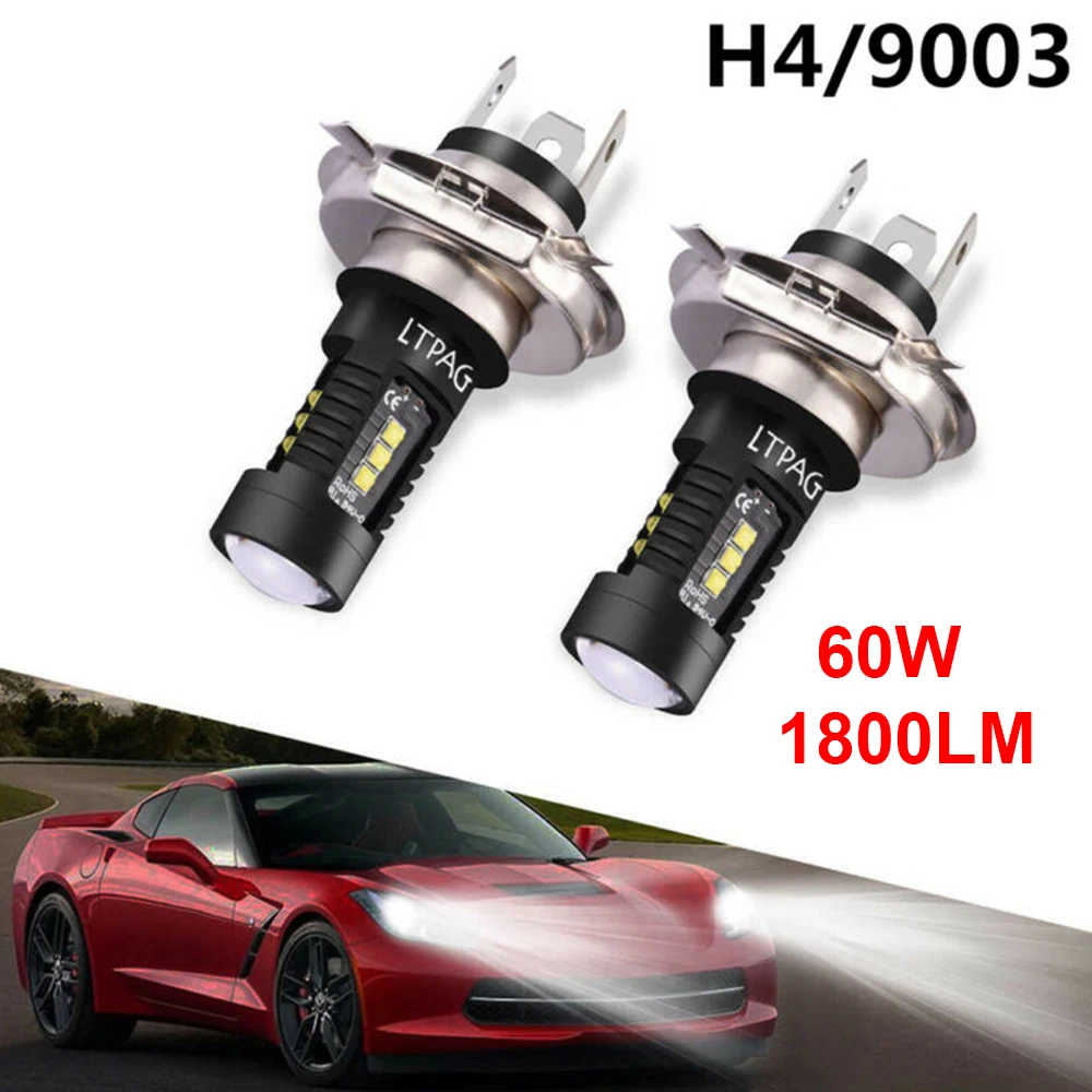 

Low LED Lights Parts 60W Aluminum Alloy Bulb COB Conversion DC 12V-24V