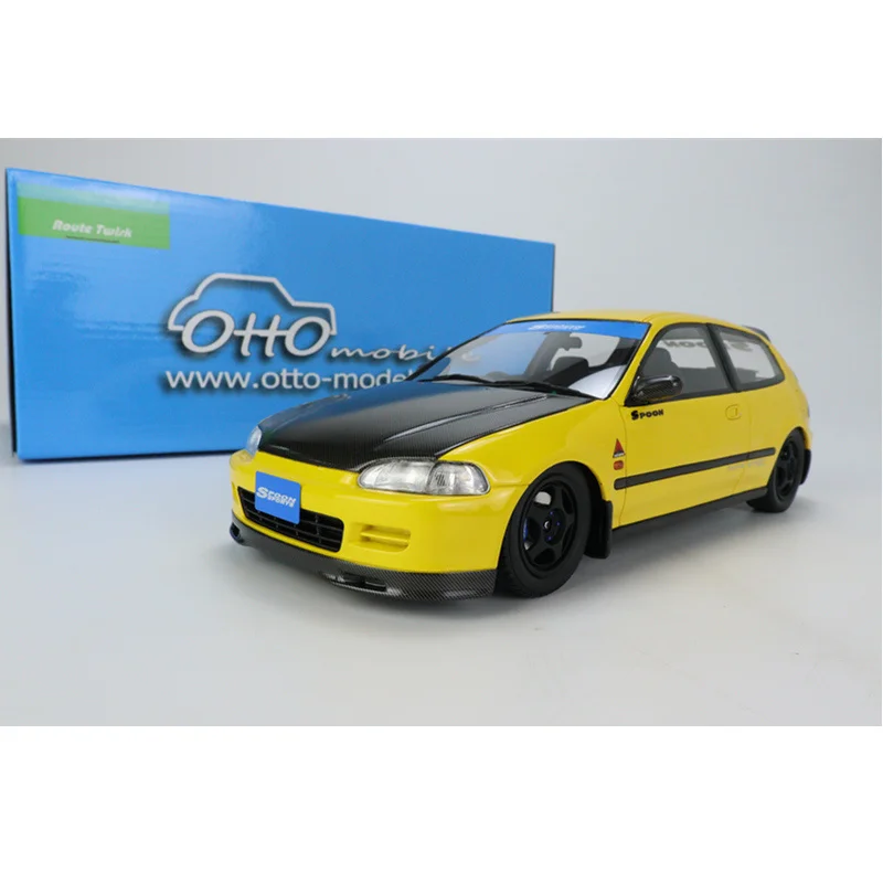 

Коллекционная модель автомобиля Honda Civic SiR EG6, лимитированный выпуск, литье под давлением, коллекционные украшения, праздничные подарки, детс...