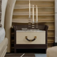 modern luxury elegant style table hotel contemporary bedroom furniture style bedside table luxury bedroom night table