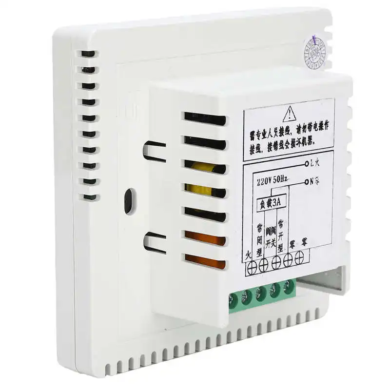 Термостат для теплого пола кондиционера с сенсорным экраном 220 В переменного