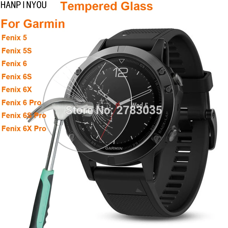 Для наручных gps-часов Garmin Fenix 5x 5s 6 6X 6S Pro SmartWatch 2.5D ультра тонкая прозрачная HD