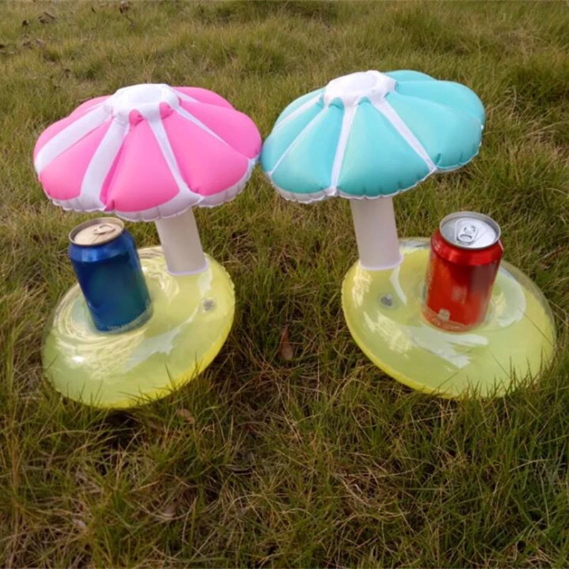 Держатель зонта зеленая ПВХ игрушка для бассейна Милая подставка чашка напитков