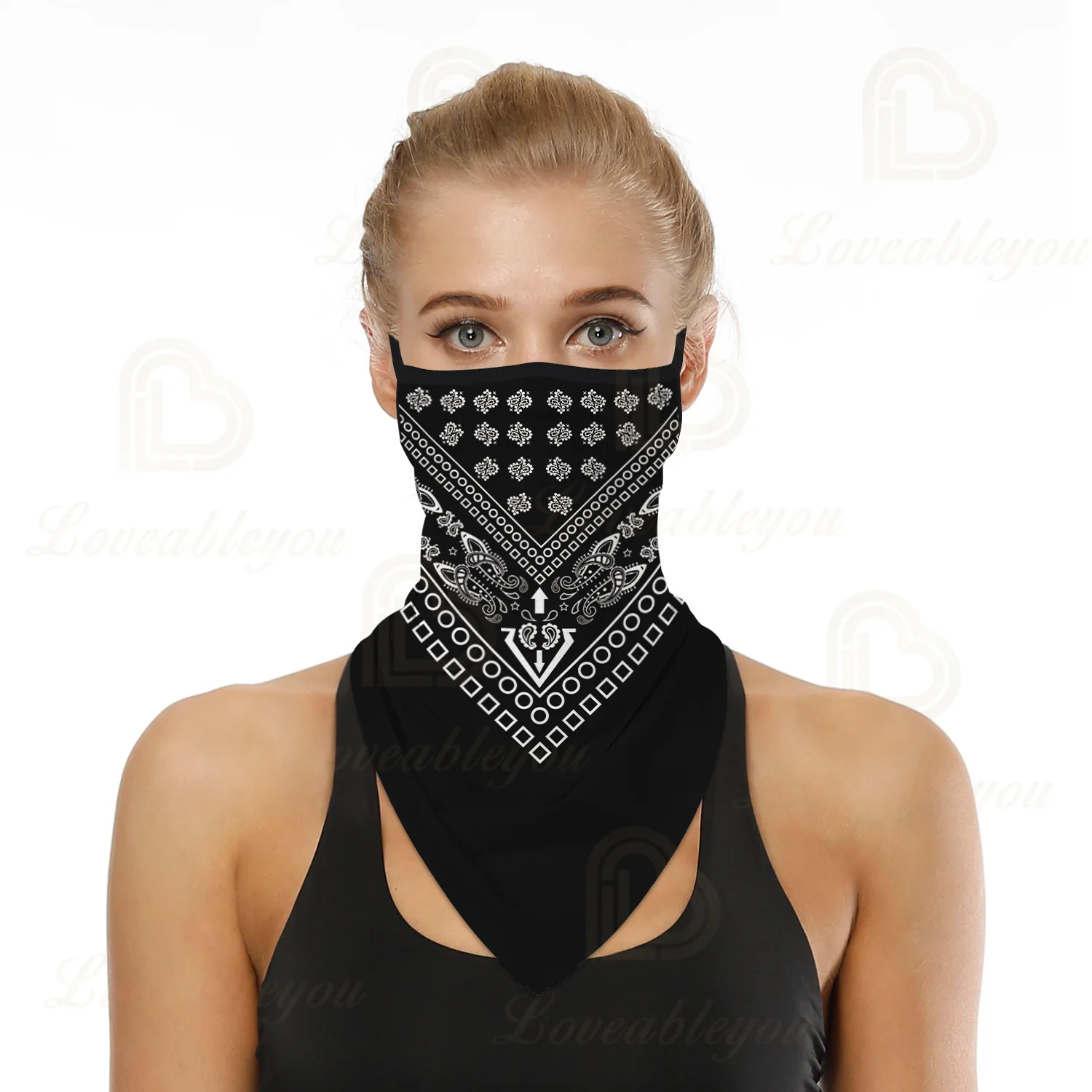 Бесшовная многофункциональная бандана для мужчин и женщин повязка на голову с