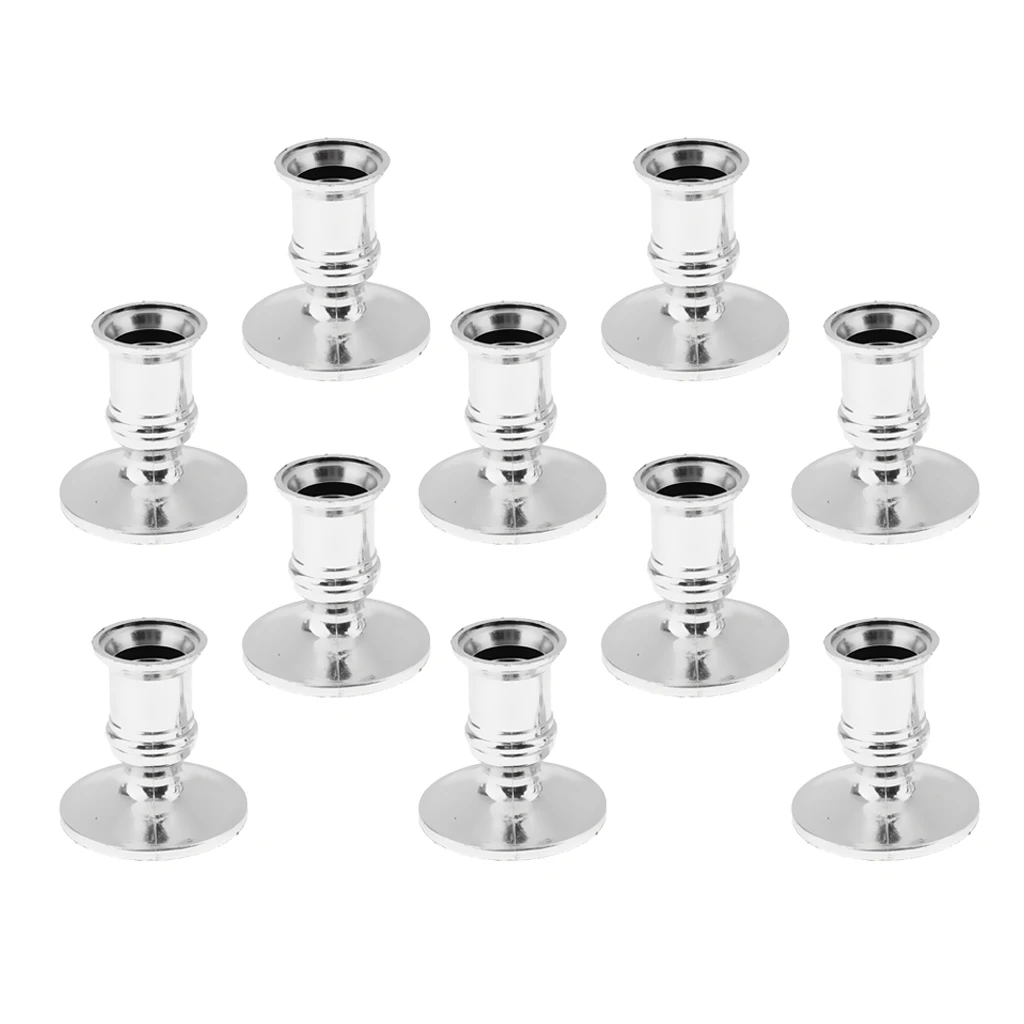 10 шт. Пластик Настольный свеча база электронные свечи стенд основание постамента