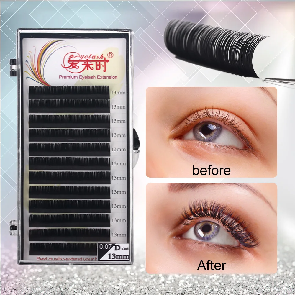 

Ресницы для наращивания, классический объем B/C/CC/D, изгиб, толщина 0,03-0,25 мм