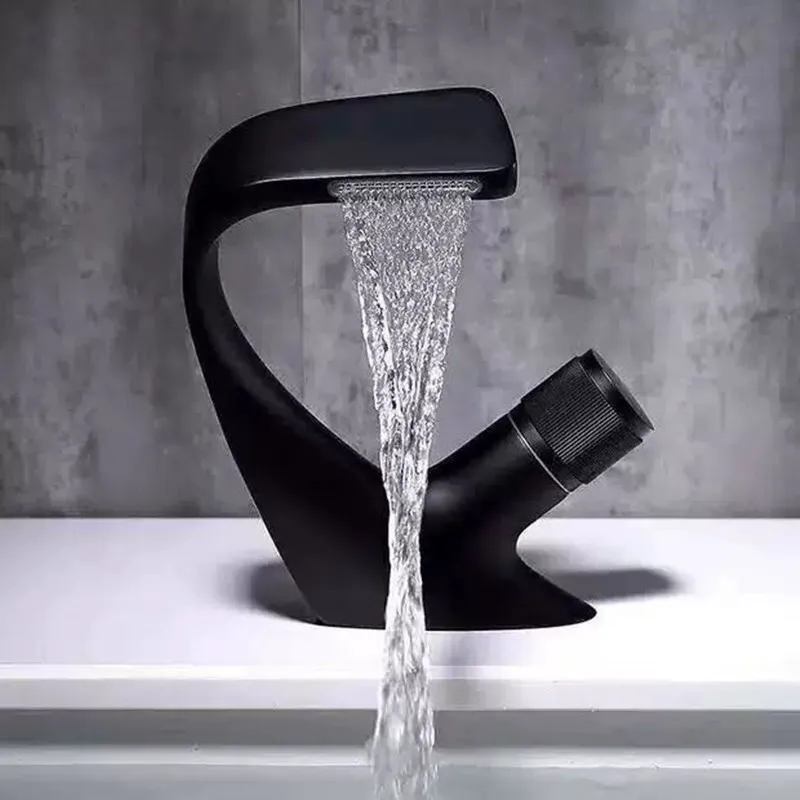 

Washbasin Faucet Bathroom Cold and Hot Water Simple Style Basin Faucet Tap Kitchen Bathroom Accessories