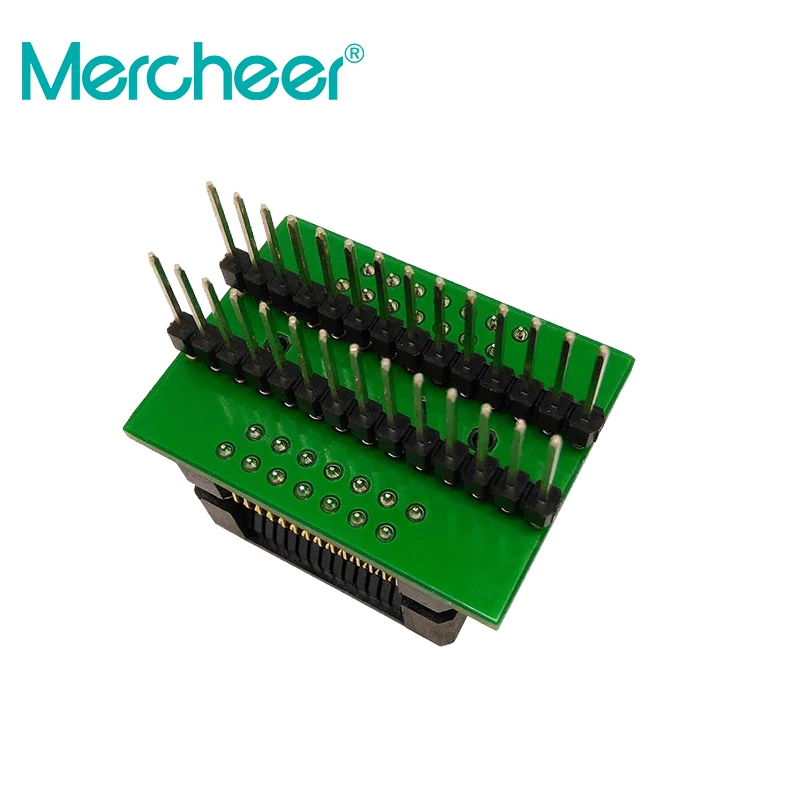 Тестовый чип SOIC28 SOIC 28 SOP28 в DIP28 переходник для программатора ширина корпуса гнезда