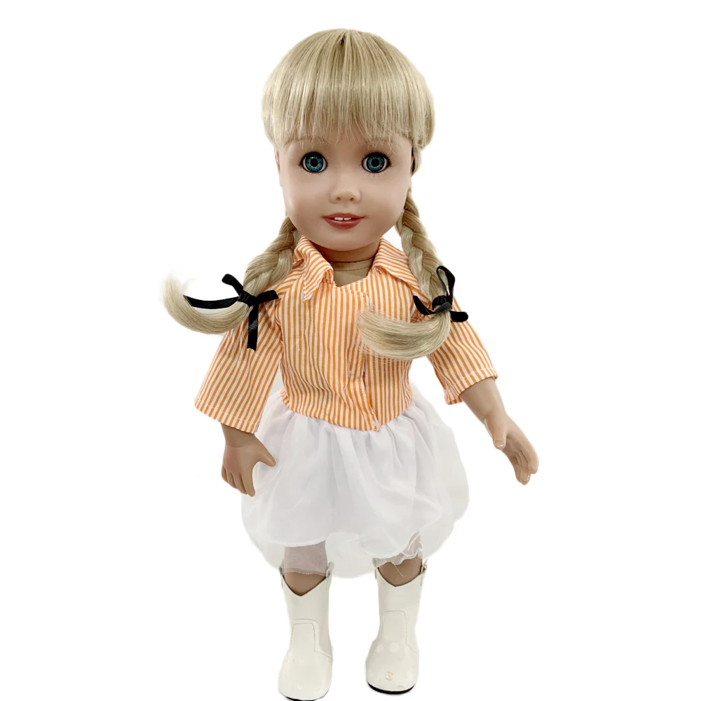 Парики для волос в стиле оплетки термостойкие подходят американских кукол