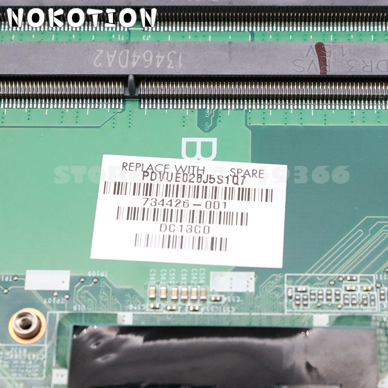 NOKOTION 734426-001 734426-501 основная плата для hp Pavilion 14-N материнская плата для ноутбука DA0U83MB6E0 SR170 I5-4200U DDR3L HD 8670M GPU