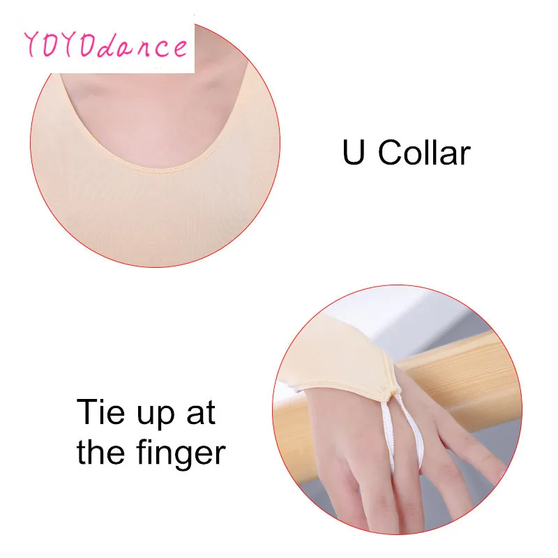 

Skin High Elastic Bodysuit Children Girl Long Sleeve Nude Leotard Kids Ballet Dance Leotard Flesh Underwear Shapewear