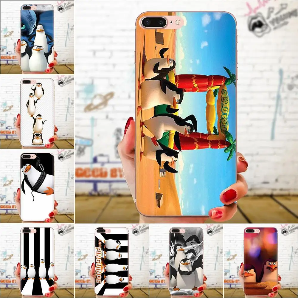 Пингвины Из Мадагаскар кожаный чехол для Xiaomi Redmi 3 3S 4 4A 4X 5 6 6A 7 K20 обратите внимание