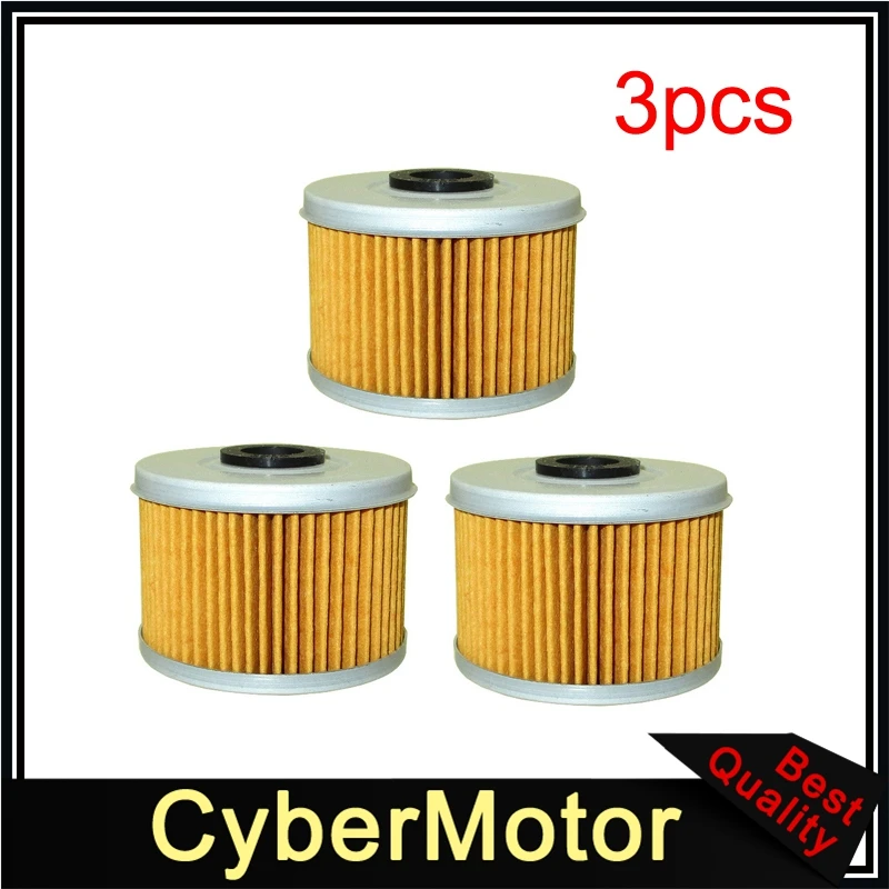 3x масляный фильтр для Honda ATC250SX ATC350X TRX350 TRX300FW TRX200D TRX400FW CB400 TRX300 VT125C XL125V TRX400EX|Масляные