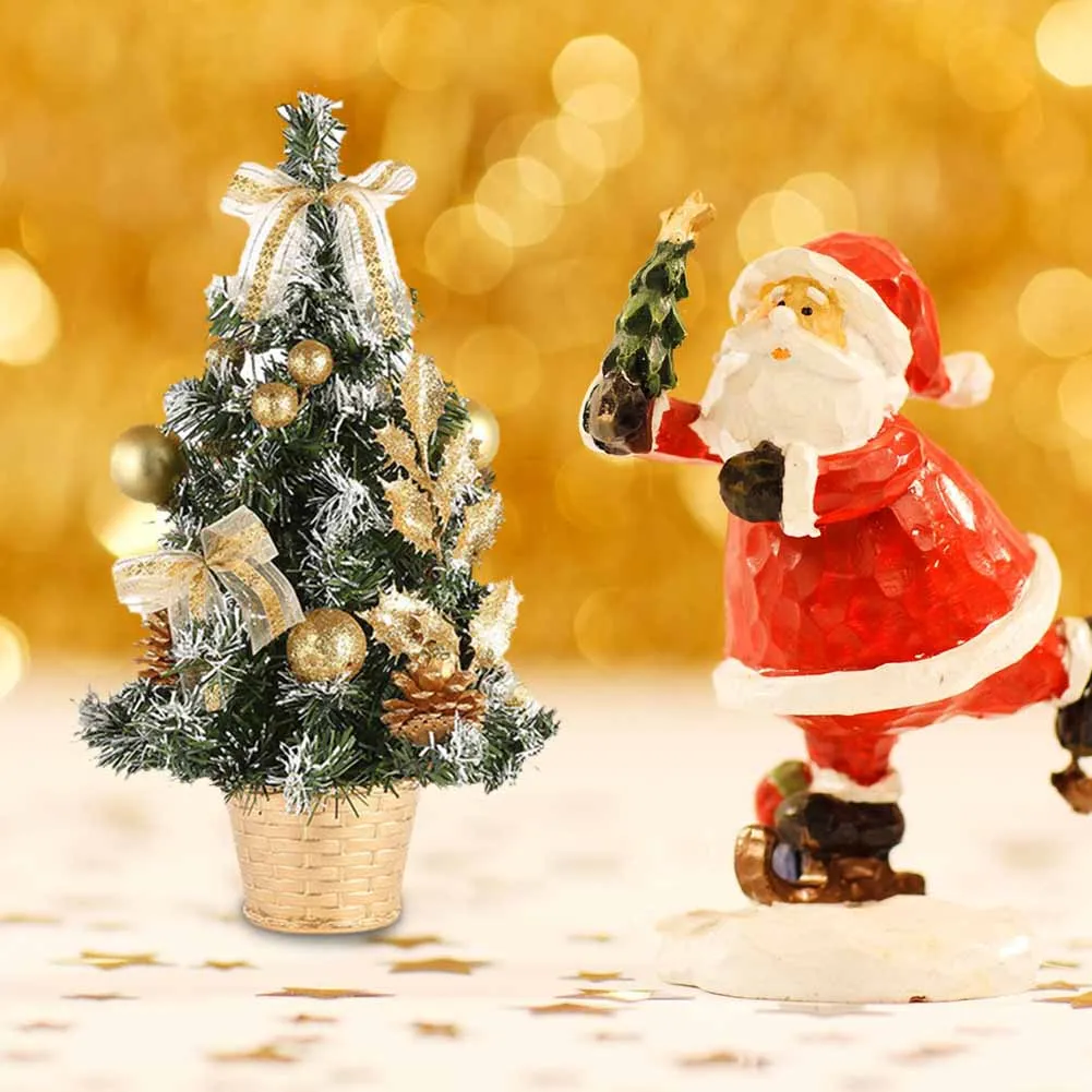 2019 Рождественская елка Новогоднее украшение для стола искусственная Мини