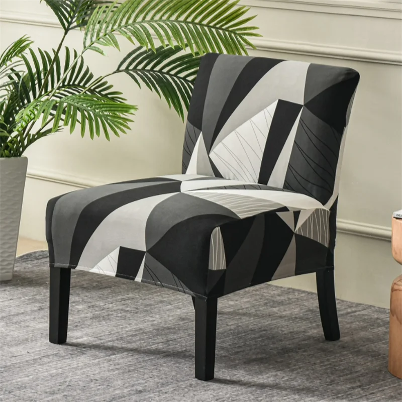 

New Arrival High Elastic Fashion Household Dirty Resistant Low Back Chair Mat General Modern Family Joined Chair Cover