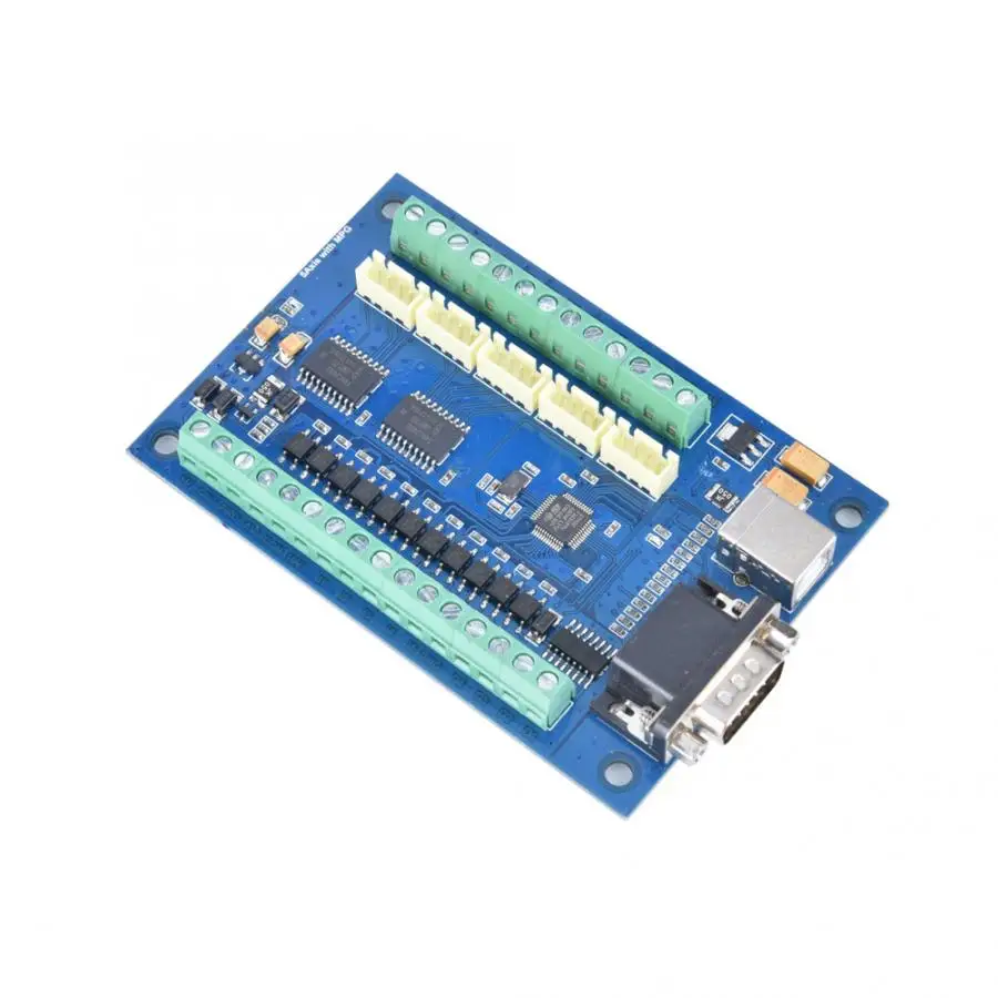 MACH3 USB 5 осевой контроллер движения 100 кГц плата разбивания + электронный ручной