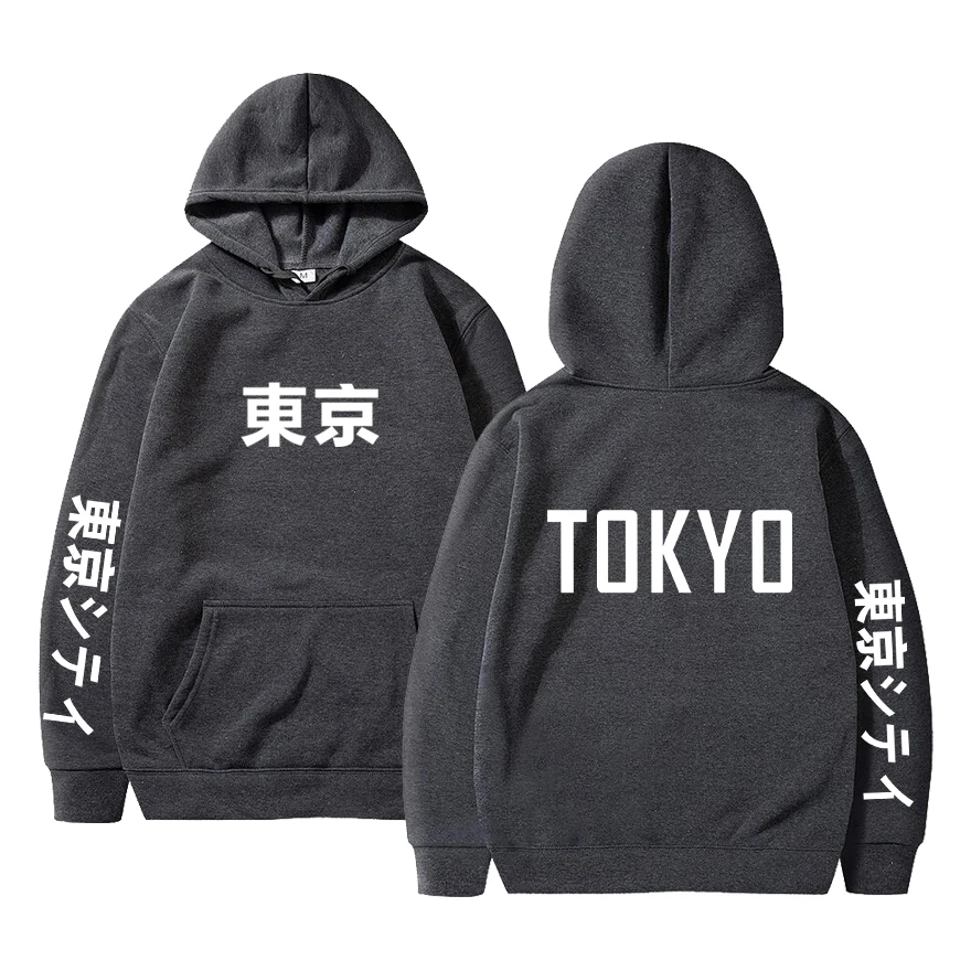 

Fashion Japanese Streetwear Tokyo hoodie Sweatshirt Multiple Colour Men Women Tokyo Hoodies Pullover Size S-3XL