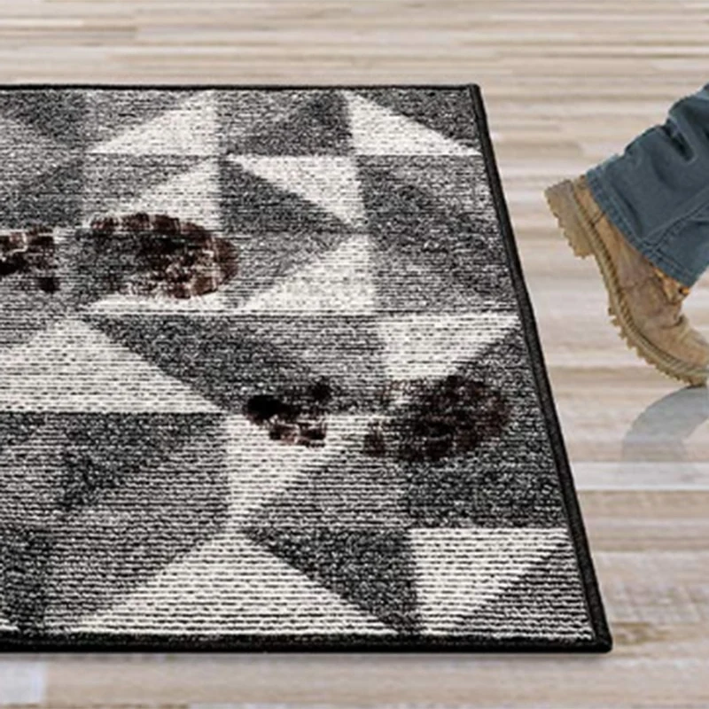 Indoor Doormat Mat Rubber Backing Non Slip Inside Floor Mud Dirt Trapper Mats Entrance Front Door Rug Shoes Machine Washable | Дом и сад