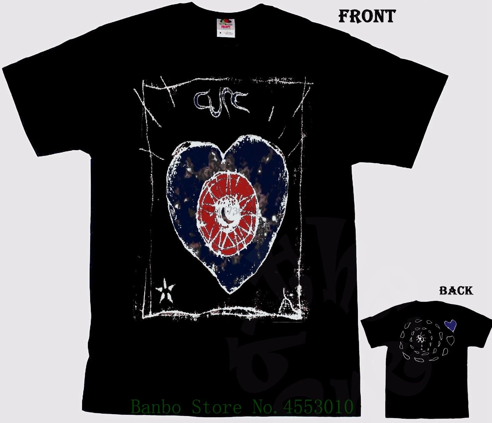 

The Cure - Friday I'm In Love - British Rock Band T _ Shirt - Sizes S To 6xl Men Cool Tees Tops