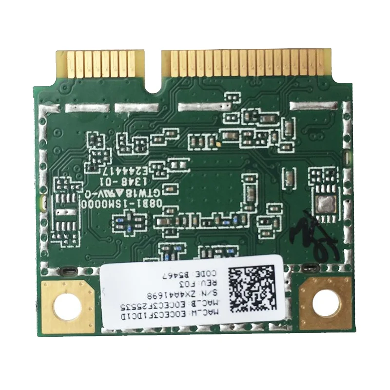Беспроводная карта AR9462 AR5B22 WB222 Half Mini PCIe 300 Мбит/с + Bluetooth 4 0 WLAN Wifi | Компьютеры и офис