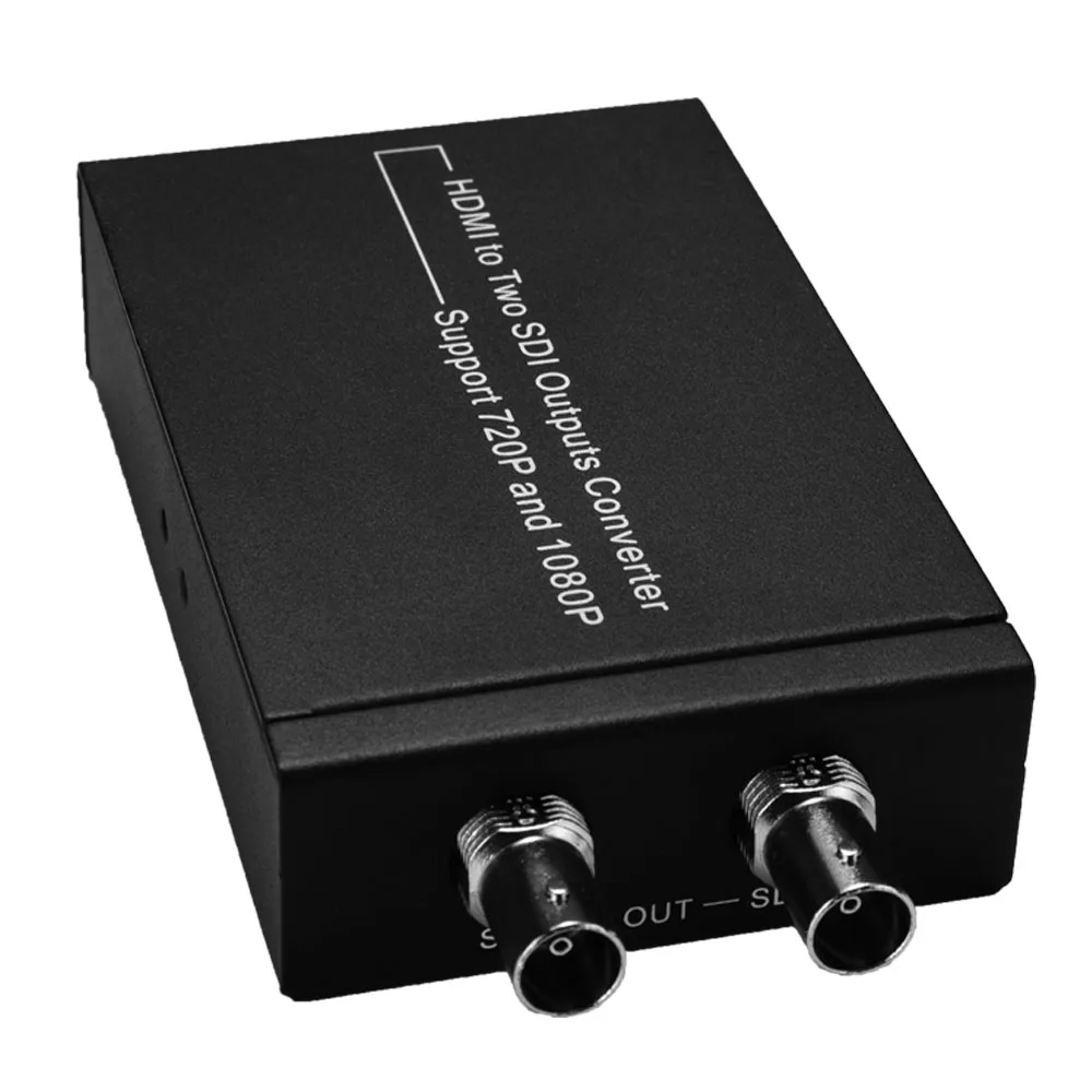 Новинка адаптер для аудио конвертера NK M009 HDMI в два SDI с поддержкой 720P/1080P