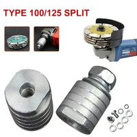 angle grinder grooving machine adapter 100125 type lock nuts flange inner outer kit for variable slotting machine conversion