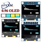Модуль последовательного OLED-дисплея IIC 0,96 дюйма, белый, 128X64, I2C, SSD1306, 12864, плата с ЖК-экраном, GND, VCC, SCL, SDA, 0,96 дюйма, для arduino, oled
