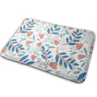 Trama цветочные лаванды и цветочный коврик ковер Противоскользящий коврик для входной двери в спальню цветочный Рисунок цифровой цвет