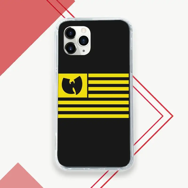 

wu tang clan Phone Case Transparent for iPhone 11 12 mini pro XS MAX 8 7 6 6S Plus X 5S SE 2020 XR