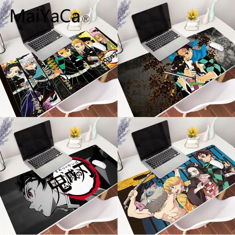 

MaiYaCa Demon Slayer Kimetsu no Yaiba gamer play mats Mousepad Gaming Mouse Pad Deak Mat for overwatch/cs go/world of warcraft