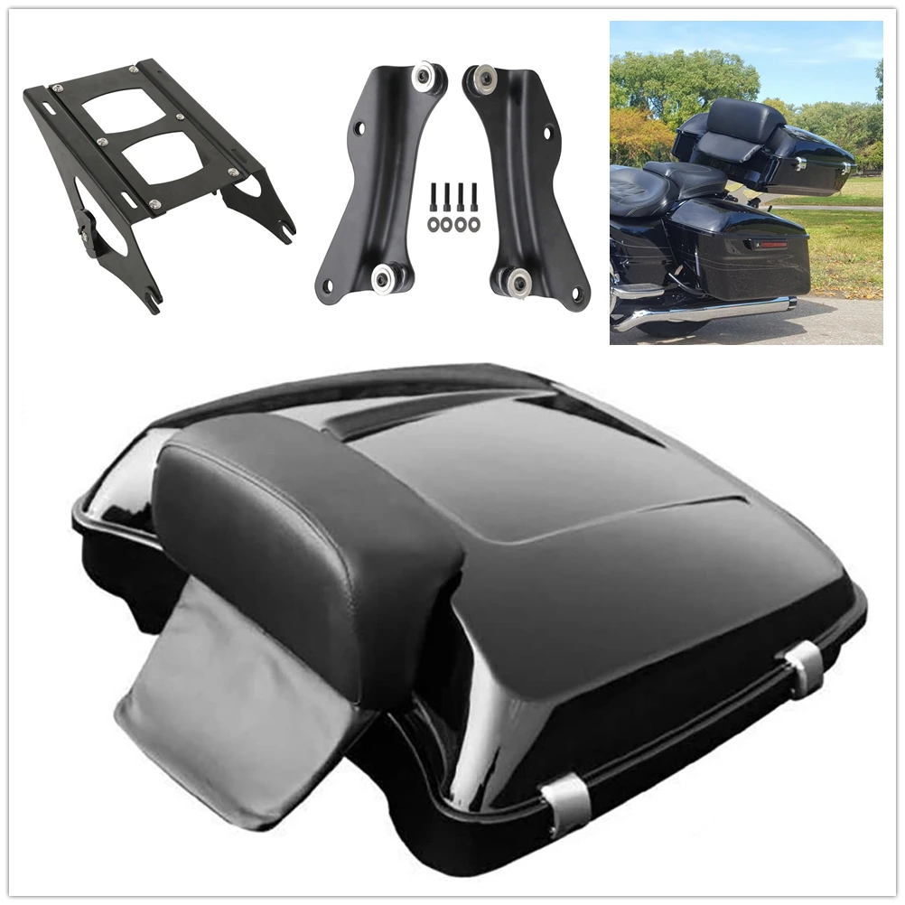 2014-2020 Razor Tour Pack багаж рубленый Тур Пак спинка для Harley Davidson Road King Touring Street Glide CVO