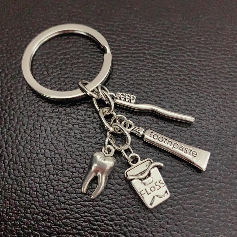 1pes стоматологический брелок зубные украшения сделать любовь что вы любите
