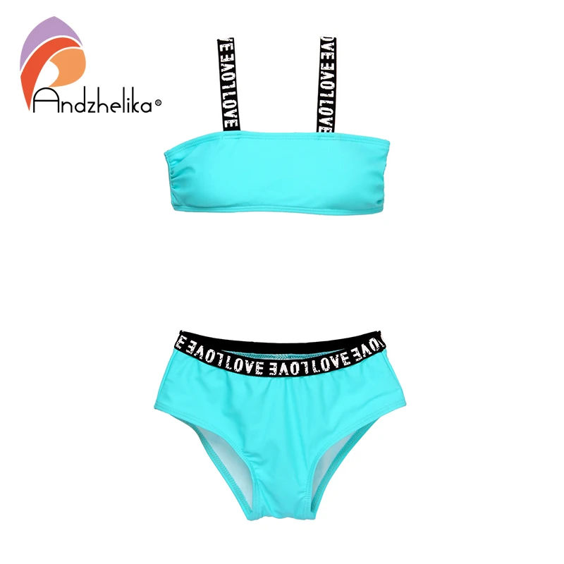 Купальник Детский Andzhelika S/M/L/XL/XXL/XXXL 6 цветов|Детские комплект бикини| |