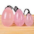 Вагинальный тренажер Yunchi для подтяжки мышц, массажный камень с отверстиями, Yoni набор яиц для массажа, нефритовые яйца, розовый кварц, йони-палочка, Женский тренажер Кегеля