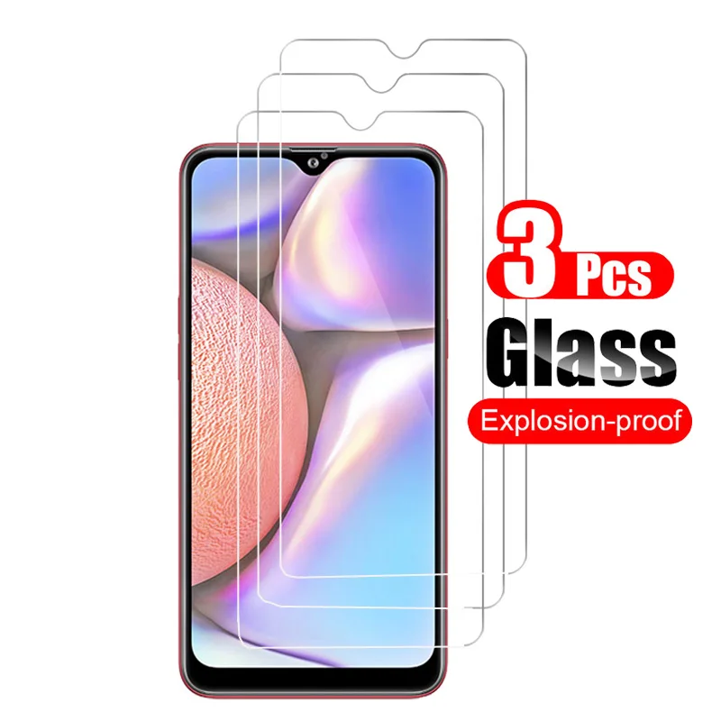 3 шт. закаленное стекло для Samsung Galaxy A10s A30s A50s A70s защитная пленка A50s|Защитные стёкла