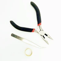 jewelry accessorie needle nose pliers stainless steel tweezers ring repair tools series suitable for diy bracelet jewelry making