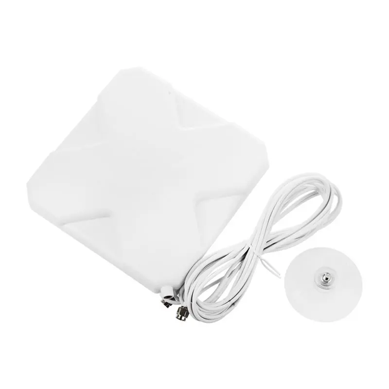 

GPRS GSM 4G LTE 35dBi 791-2690MHz Antenna Booster Signal SMA Male Plug 2M Cable