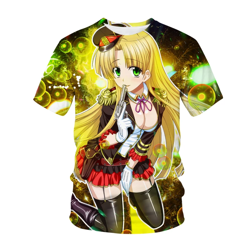 Футболка Мужская/женская с 3D принтом модная тенниска оверсайз аниме для старшей