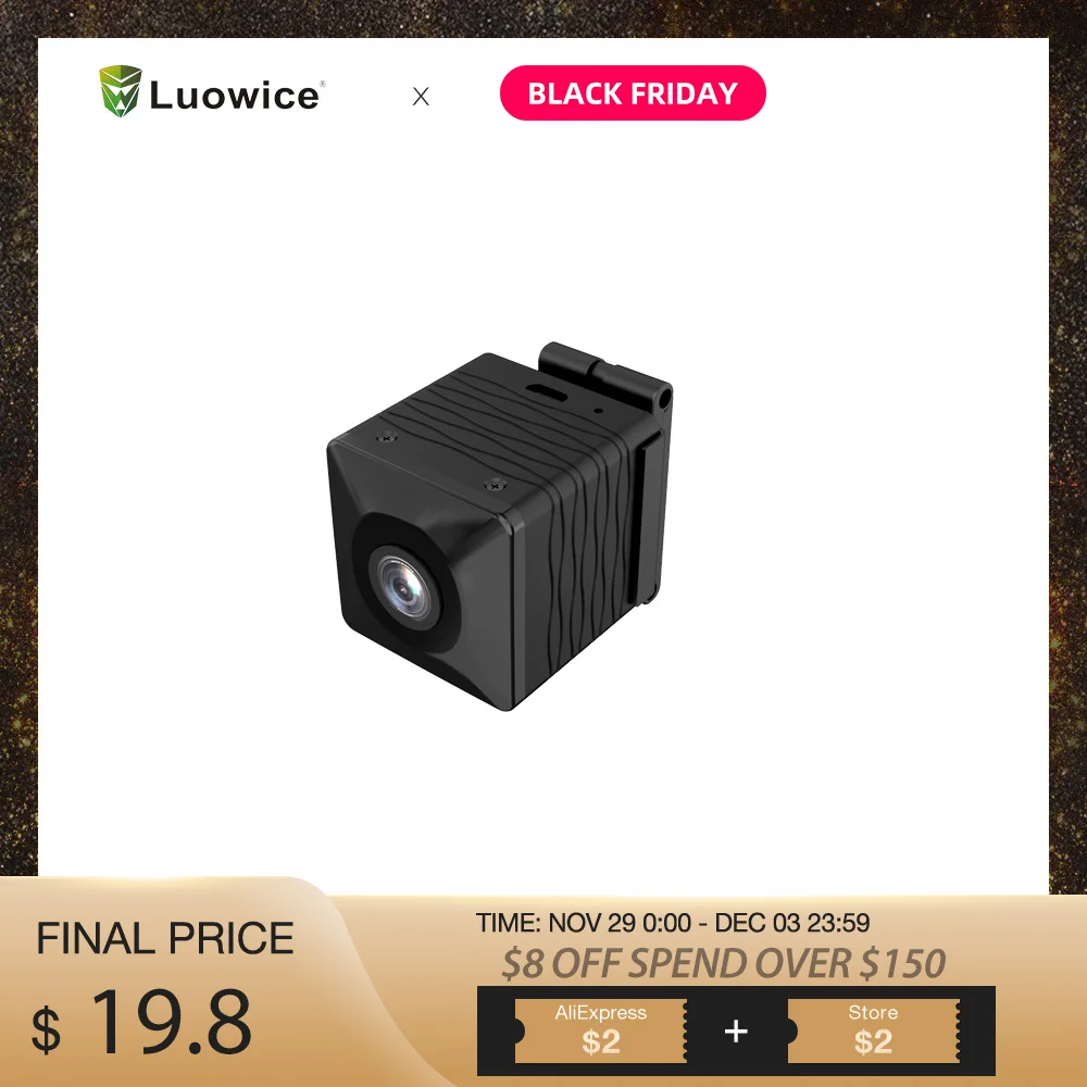 IP камера 2MP мини h265 пуля WiFi 360 безопасности ИК видение беспроводная 1080p Открытый wifi